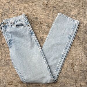 Wrangler Light Blue Denim Jeans 32x36